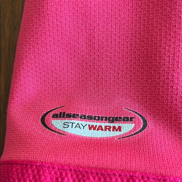 Under Armor Neon Pink Long Sleeve Athletic Top - Picture 2 of 5